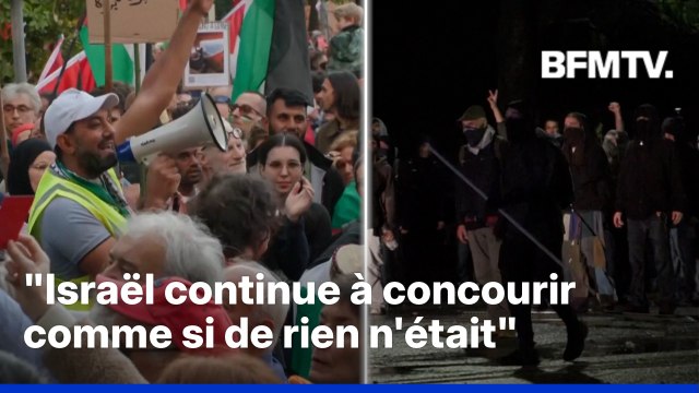Italie: une manifestation et des heurts avec la police en marge du match contre Israël