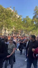 Manifestació en favor de Palestina