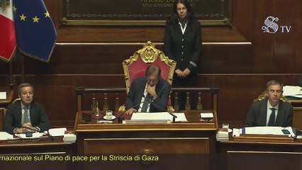 Renzi - Intervento in Senato (15.10.25)