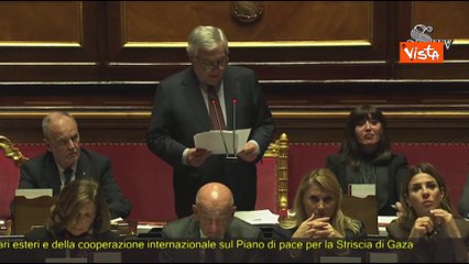 Tajani: Su militari italiani a Gaza spero sostegno bipartisan