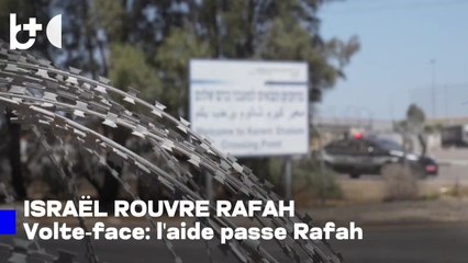 Israël ouvre le passage de Rafah, renonce aux mesures contre le Hamas