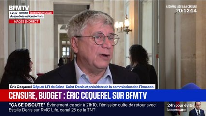 Éric Coquerel (LFI) dit redouter "une entourloupe" sur le mode d'application de la suspension de la réforme des retraites