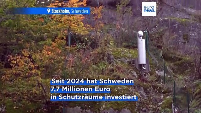 Will Russland Krieg? Schweden modernisiert massiv seit dem Zweiten Weltkrieg gebaute Bunker