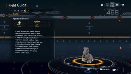 agumon black all digivolution/de-digivolution/profile Digimon Story Time Stranger