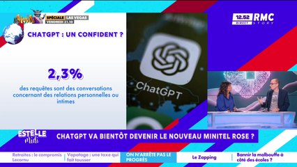 On n'arrête pas le progrès : ChatGPT va bientôt devenir le nouveau minitel rose ? - 15/10