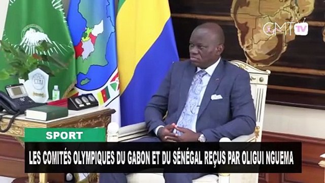 [#Reportage] Sport : les comités olympiques du Gabon et du Sénégal reçus par Oligui Nguema