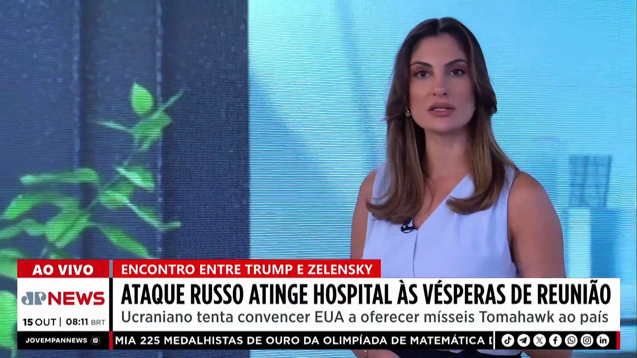Ataque russo atinge hospital na Ucrânia às vésperas de reunião entre Trump e Zelensky