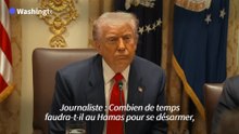 Trump : nous "désarmerons" le Hamas s'il ne le fait pas lui-même
