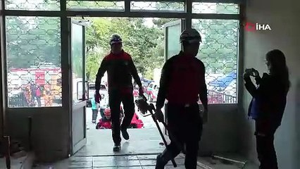 ‘Bolu’da 5.8’lik deprem’ senaryosu gerçeğini aratmadı