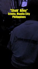 Shab* Alley on Guerrero Street in Ermita, Manila City, Philippines