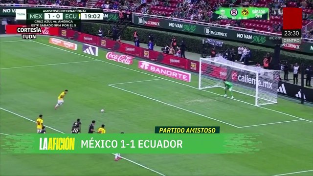 México no pasa del empate con Ecuador | Milenio Noticias La Afición, 14 de octubre de 2025