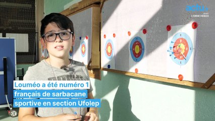 Louméo, 10 ans, champion de Sarbacane sportive, révèle ses secrets