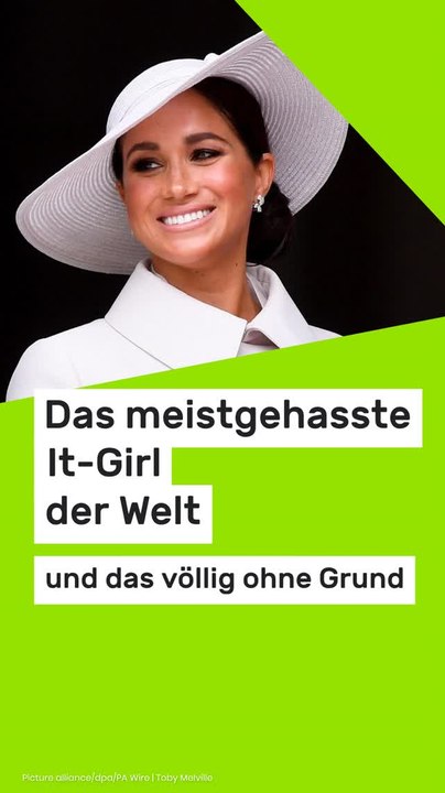 No Glomex Meghan Markle: Das meistgehasste It-Girl der Welt – und das völlig ohne Grund