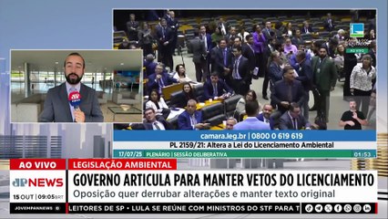 Governo articula para manter vetos de Lula à Lei do Licenciamento Ambiental