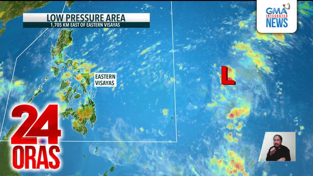 Binabantayang LPA, posibleng pumasok sa PAR bukas; tatawaging Bagyong Ramil 'pag naging bagyo | 24 Oras
