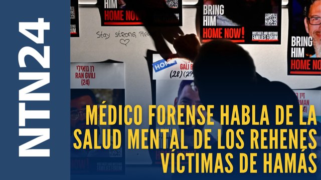 “Siendo optimistas, pueden tardar años en tener una recuperación psicológica completa”: médico forense israelí sobre víctimas de Hamás
