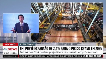 FMI melhora previsão de crescimento do Brasil em 2025; Ghani, Vilela e D'Avila analisam