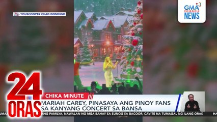 Mariah Carey, pinasaya ang Pinoy fans sa kanyang concert sa bansa | 24 Oras