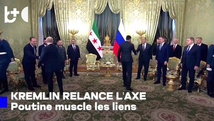 Début des pourparlers à Moscou: Poutine au syrien Sharaa, Russie prête à des liens plus étroits