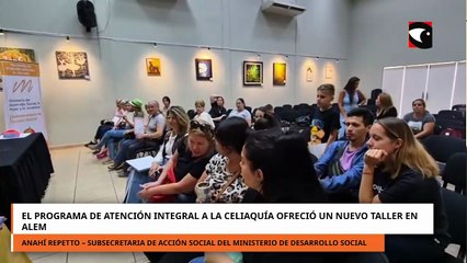 El Programa de Atención Integral al Celiaquía ofreció un nuevo taller en Alem