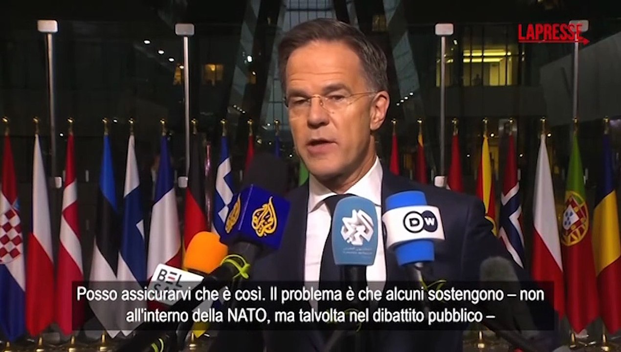 Nato, Rutte: "Violazioni aerei russi? Siamo capaci di reagire ma non dobbiamo abbatterli subito"