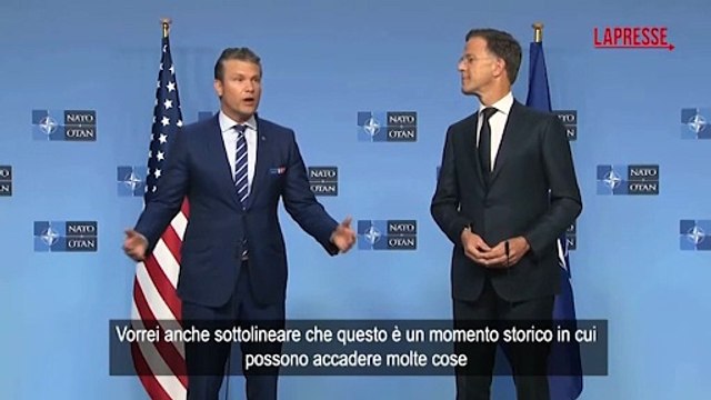 Ucraina, Hegseth: Con Gaza il mondo ha visto che abbiamo un presidente di pace