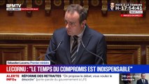 Sébastien Lecornu devant le Sénat: 
