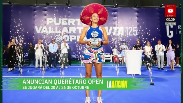 Anuncian el torneo profesional de tenis femenil WTA 125 Querétaro Open