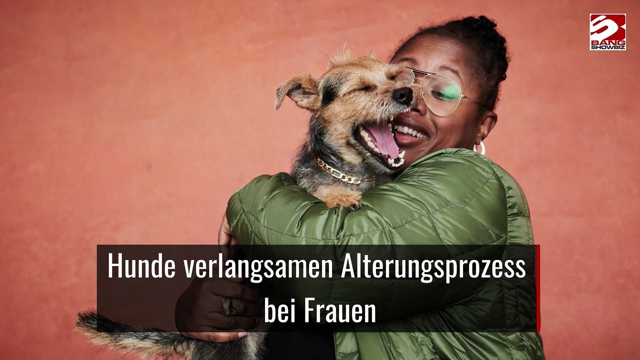 Hunde verlangsamen Alterungsprozess bei Frauen