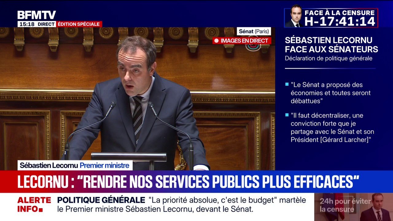 Sébastien Lecornu: "La santé représentera 5 milliards de plus l'année prochaine dans le budget de la sécurité sociale"