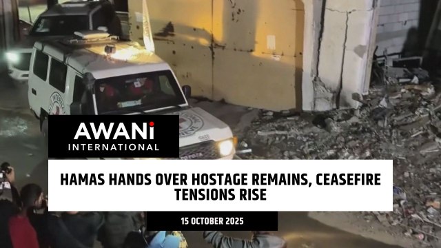 Hamas hands over hostage remains, ceasefire tensions rise