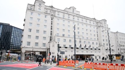 City Square, Leeds, which has become pedestrianised