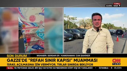Gazze'de "Refah Sınır Kapısı" Muamması | İsrail açılmasına izin vermiyor, tırlar sınırda bekliyor!