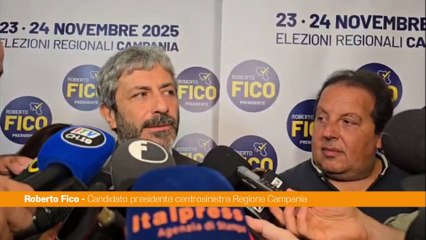 Regionali Campania, Fico "Voto fondamentale, basta autoreferenzialità"