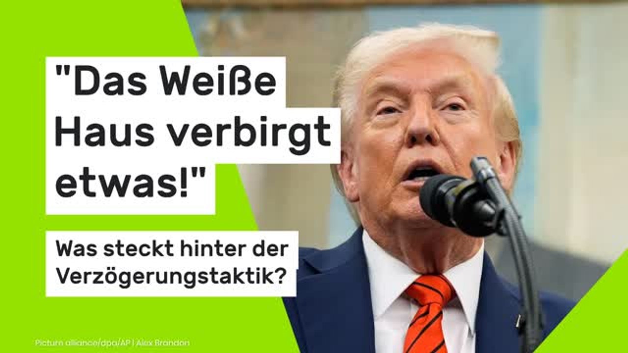 Donald Trump unter Verdacht: 'Das Weiße Haus verbirgt etwas!' Was steckt hinter der Verzögerungstaktik?