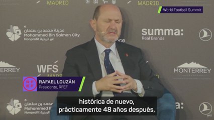 Louzán, sobre el Mundial de 2030: "Puede ser el mejor de la historia"