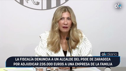 La Fiscalía denuncia a un alcalde del PSOE de Zaragoza por adjudicar 235.000 euros a una empresa de la familia