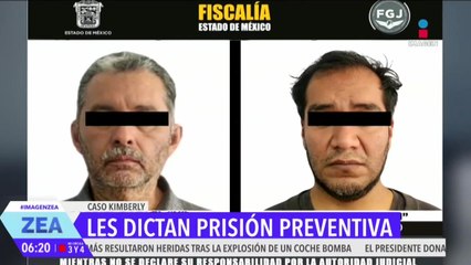 Dictan prisión preventiva para los presuntos responsables de la desaparición de Kimberly