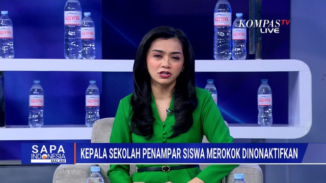 Kepala Sekolah Penampar Siswa Merokok Dinonaktifkan, Dinas Pendidikan Banten Tunjuk Kepsek Sementara