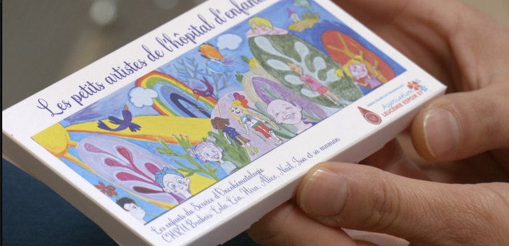 Des tablettes de chocolat pour financer des séances d’art-thérapie pour des enfants malades
