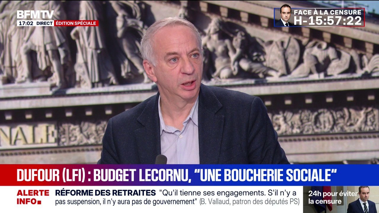 Lecornu II: "On n'est pas en train de se faire avoir parce qu'on n'a pas renoncé à l'exercice du droit de censure", déclare Laurent Baumel, député PS