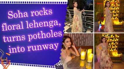 Soha Ali Khan’s mantra: When life gives you potholes, make it your runway