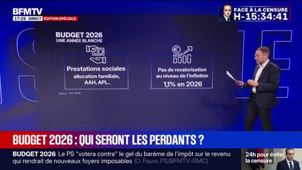 LES ÉCLAIREURS - Budget 2026 du gouvernement de Sébastien Lecornu II: qui seront les perdants?