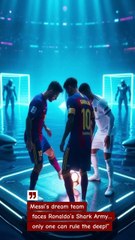 “Messi & Ronaldo – The Shark League Showdown”