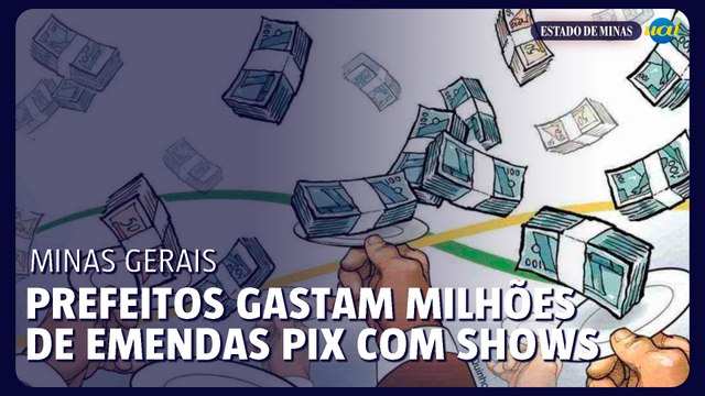 Prefeitos gastam milhões de emendas pix com shows