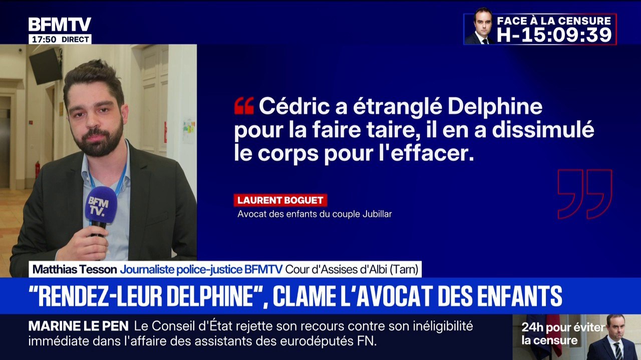 "C'est Cédric Jubillar qui a tué Delphine", a déclaré l'avocat général lors de la dernière semaine d'audience