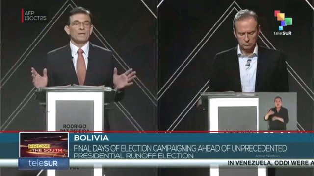 Bolivia, final days of election campaigning ahead of unprecedented presidential runoff election