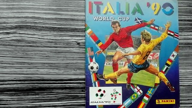 Album Panini : Album Panini Coupe du Monde de Football 1990 en entier