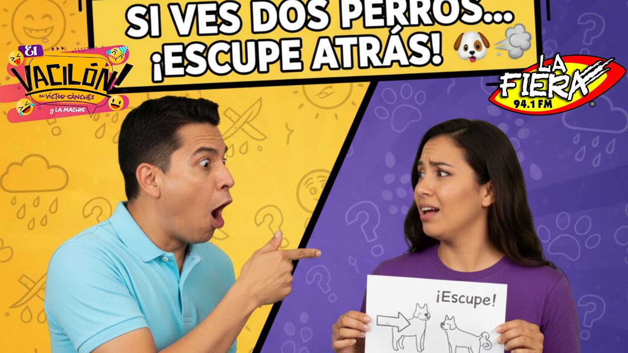“Si ves dos Perros... ¡Escupe Atrás!_ 🐶💨 Las Creencias MÁS Locas | El Vacilón de La Fiera 94.1 FM
