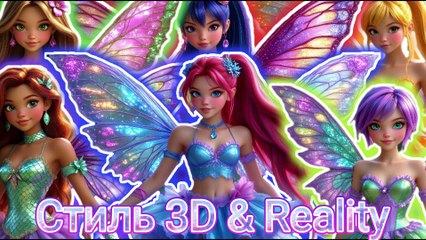 Winx Club - Sirenix - Transformation AI